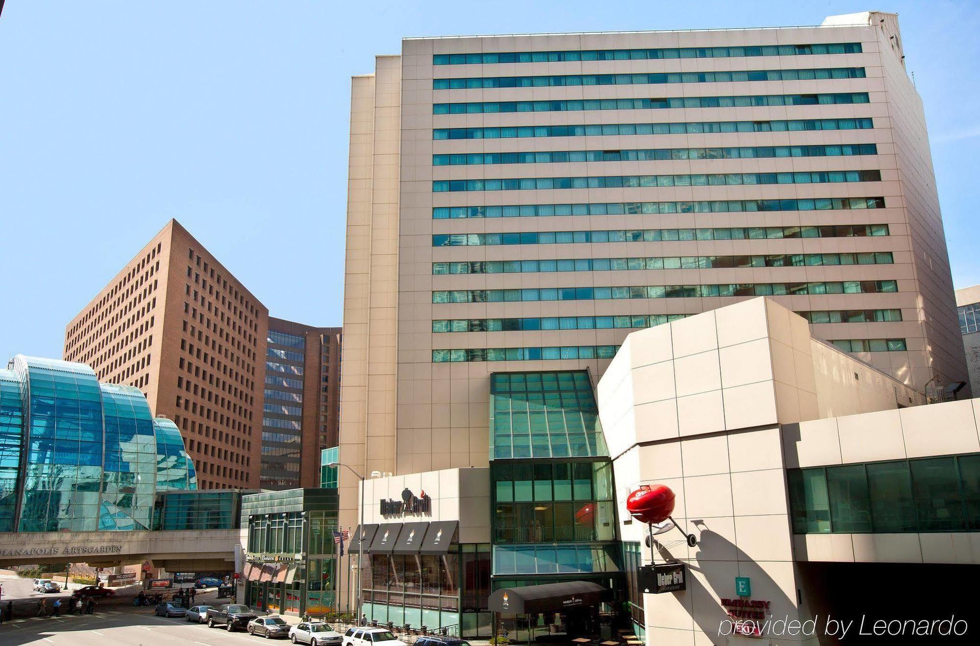 Embassy Suites By Hilton Indianapolis Downtown מראה חיצוני תמונה